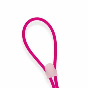 Szemüveg húr CENTROSTYLE Silicon cord stopper zipp M - pink kép