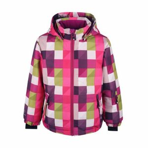 Lány sídzseki COLOR KIDS Ski jacket AOP, AF 10.000, festival fuchsia I kép