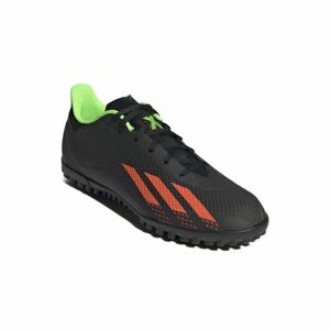 Férfi futballcipő gyep ADIDAS X Speedportal.4 M TF core black solar red solar green kép