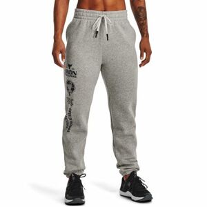 Női nadrágok UNDER ARMOUR PROJECT ROCK UA PROJECT ROCK Hm Gym Flc Pant-GRY kép