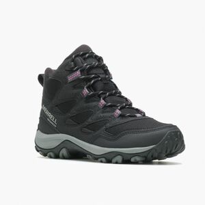 Női téli bokacsizma MERRELL West Rim Sport Thermo Mid WP Ws black kép