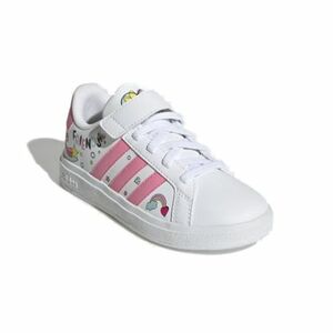 Lányok szabadidős cipők ADIDAS Grand Court Minnie Mouse EL K cloud white bliss pink grey kép