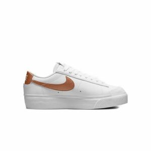 Női járócipő NIKE Blazer Low Platform white black sail metallic copper kép