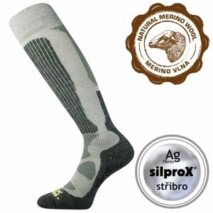 Turisztikai térdzokni VOXX Merino Etrex-kneesock-Light grey kép