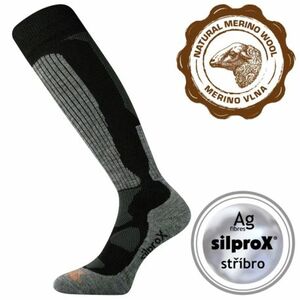 Turisztikai térdzokni VOXX Merino Etrex-kneesock-Black kép