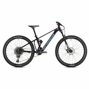 Junior elektromos mountain bike MONDRAKER F-Play 26, deep purple black light blue kép