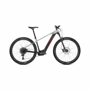 Elektromos mountain bike MONDRAKER Prime, black nimbus grey flame red kép