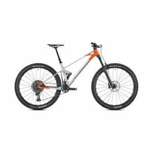 Mountain bike MONDRAKER Raze Carbon R, racing silver orange kép