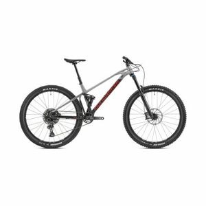 Mountain bike MONDRAKER Foxy, black nimbus grey flame red kép