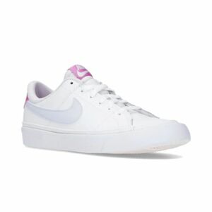 Lányok sétacipők NIKE Court Legacy white gfootball grey cosmic fuchsia kép