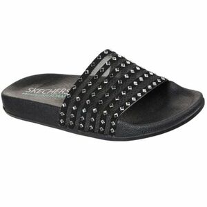 Női papucs (strandcipő) SKECHERS Pops Up Sheer Me Out black kép