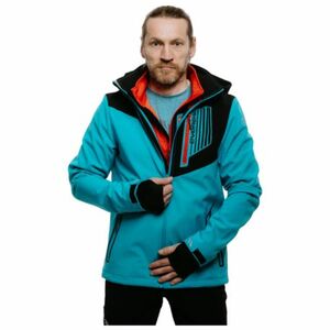 Férfi túra softshell kabát EVERETT SoftX jacket M blue kép