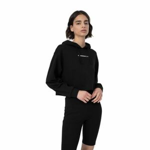 Női kapucnis pulóver 4F SWEATSHIRT F249-20S-DEEP BLACK kép