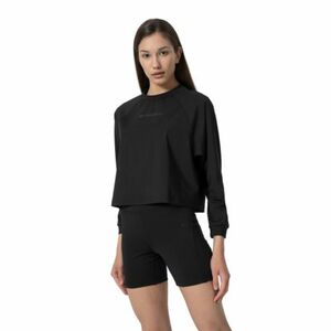 Női edzőpulóver kapucnival 4F SWEATSHIRT FNK F069-20S-DEEP BLACK kép