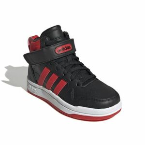 Fiú szabadidő cipő ADIDAS Postmove Mid core black vivid red cloud white kép