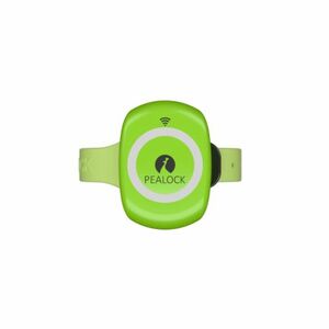 Kerékpárzár riasztóval PEALOCK E-lock GPS green kép