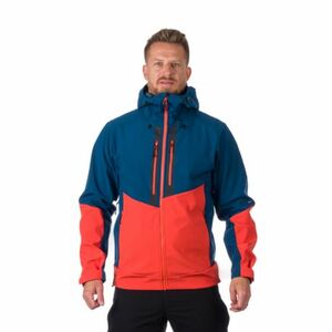 Férfi túra softshell kabát NORTHFINDER GRAYSON 631-inkblueorange kép