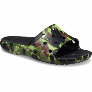 Flip papucs (strandcipő) CROCS Classic Crocs Spray Camo Slide black kép