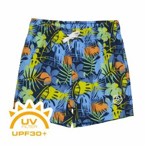 Fiú fürdőruha COLOR KIDS Swim Shorts - AOP, summer green kép