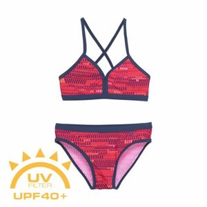 Lányok fürdőruha COLOR KIDS Bikini - AOP, diva pink kép