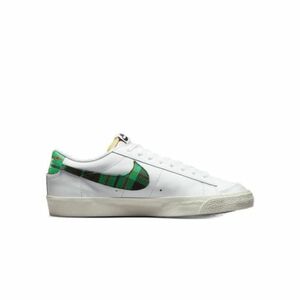 Férfi járócipő NIKE Blazer Low 77 Premium white university red stadium green kép