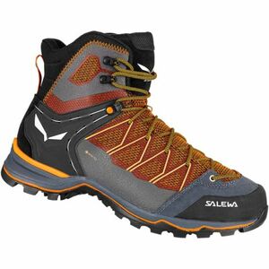 Férfi boka túracipő SALEWA MTN Trainer Lite Mid GTX Boot M black out carrot kép