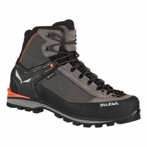 Férfi boka túracipő SALEWA Crow GTX Boot M wallnut fluo orange kép