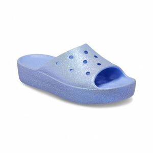 Női papucs (strandcipő) CROCS Classic Platform Glitter Slide W moon jelly kép