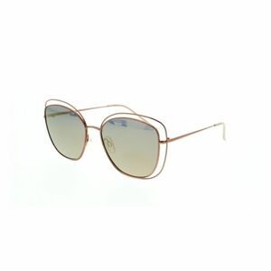 Női napszemüveg H.I.S. POLARIZED HPS04101-3, brown, brown with bronze mirror POL, 56-17-143 kép