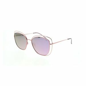 Női napszemüveg H.I.S. POLARIZED HPS04101-2, rose, smoke with pinkish revo POL, 56-17-143 kép