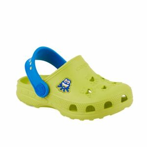 Fiú crocs (rekreációs lábbeli) COQUI Little Frog citrus sea blue kép