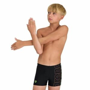 Junior úszó bokszolók ARENA BOYS SWIM SHORT GRAPHIC Black 548 kép