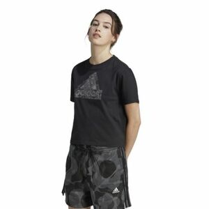 Rövid ujjú női póló ADIDAS W ICONS TEE CRO-IM4255-black kép