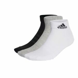 Zokni ADIDAS C SPW ANK 3P-3 pack-MGREYH WHITE BLACK kép