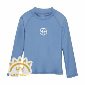 Fiúk úszóing COLOR KIDS T-shirt L S - Solid-854-Coronet Blue kép