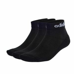 Zokni ADIDAS C LIN ANKLE 3P-3 pack-BLACK WHITE kép