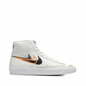 Férfi járócipő NIKE Blazer Mid 77 white bright mandarin medium ash black kép