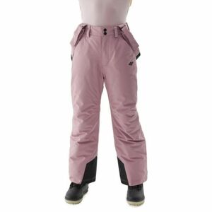 Lányok sínadrág 4F JUNIOR TROUSERS FNK-JAW23TFTRF353-53S-DARK PINK kép