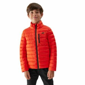 Fiú kabát 4F JUNIOR DOWN JACKET-JAW23TDJAM220-70S-ORANGE kép