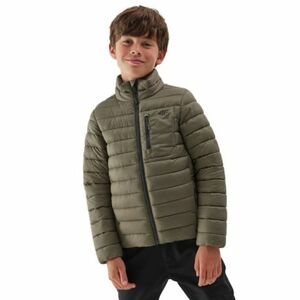 Fiú kabát 4F JUNIOR DOWN JACKET-JAW23TDJAM220-44S-OLIVE kép