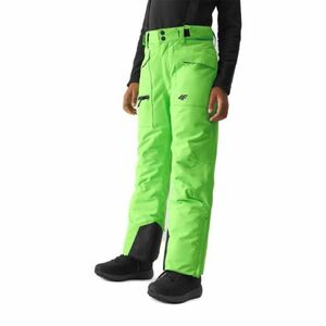 Fiú sínadrág 4F JUNIOR TROUSERS FNK-JAW23TFTRM360-41N-GREEN NEON kép