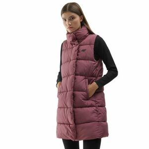 Női mellény 4F VEST-AW23TVESF076-53S-DARK PINK kép