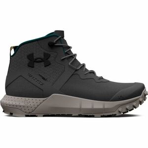 Férfi boka túracipő UNDER ARMOUR UA MG Valsetz Trek Mid L WP jet gray pewter black kép