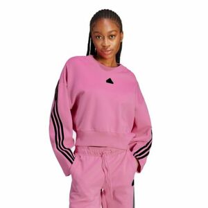 Női kapucnis pulóver ADIDAS W FI 3S CREW-IL3054-Pink kép