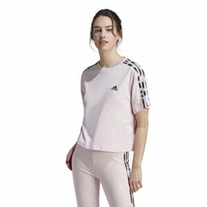 Rövid ujjú női póló ADIDAS VIBAOP 3S CRO T-IL5870-clear pink MULTICOLOR kép