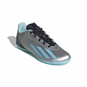 Junior gyepfocicipő ADIDAS X CRAZYFAST MESSI 4 SILVMT BLIBLU CBLACK_IE4070_tf kép