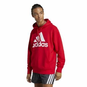 Férfi kapucnis pulóver ADIDAS M BL FT HD-IC9365-better scarlet white kép