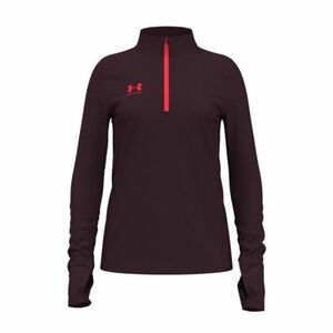 Lány edzőpulóver 1 2 cipzárral UNDER ARMOUR UA Girls Challenger Midlayer-MRN kép