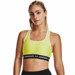 Női edző sportmelltartó UNDER ARMOUR UA Crossback Mid Bra-YLW kép