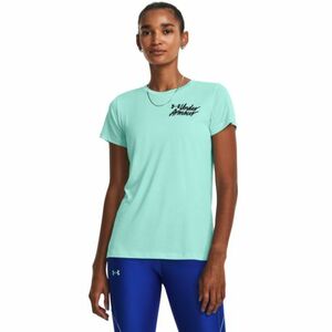 Rövid ujjú női edzőing UNDER ARMOUR Tech Twist Graphic SS-BLU kép